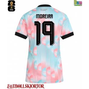 Belgien Diego Moreira #19 Bortatröja Dam VM 2026 Kortärmad